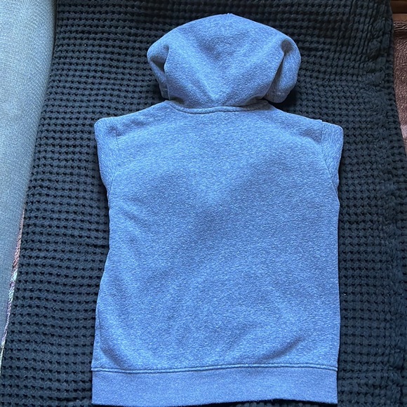 Cat & Jack Kid Boy Youth Blue/Gray Zip Up Sweater Hoodie - Picture 2 of 5